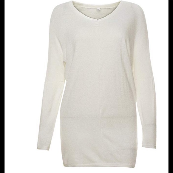 Beautiful women oversized knitted sweater - Picture 3 of 4